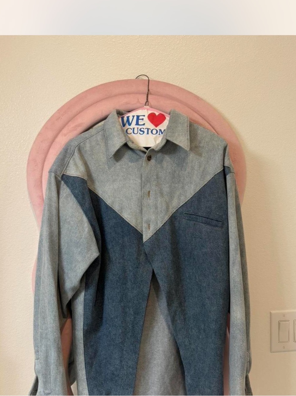 Still Here Denim Top